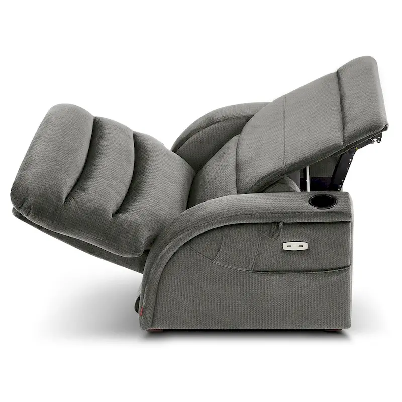Power Zero Gravity Recliner Chair with Adjustable Headrest