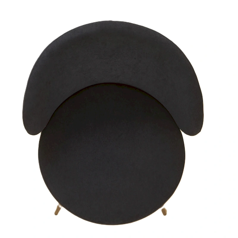 Mid Century Velvet Upholstered Living Room Accent Chair