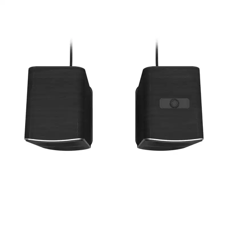 Klipsch ProMedia Lumina 2.1 Computer Gaming System with Subwoofer and RGB Lighting Effects Built-in