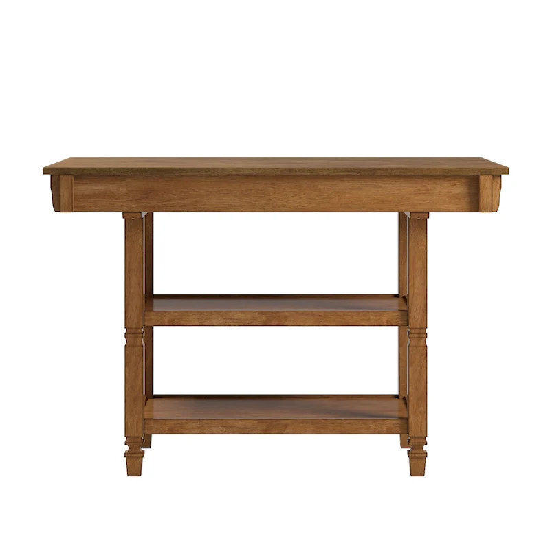 Elena 2-tone Antique Kitchen Island Buffet by iNSPIRE Q Classic