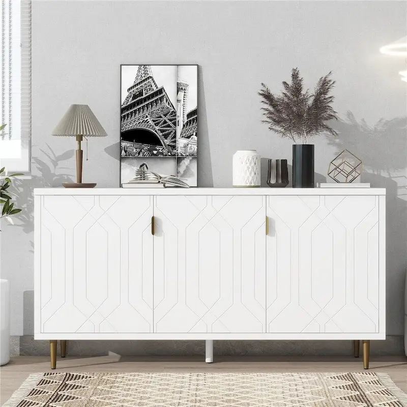 Modern TV Stand, Console Table,Storage Sideboard Cabinet