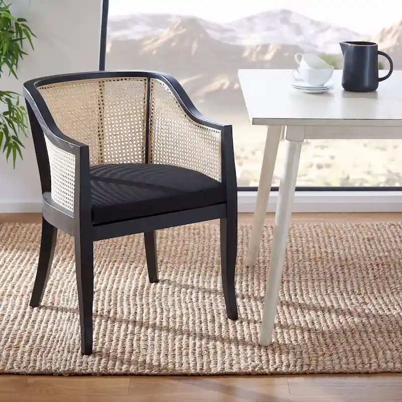 SAFAVIEH Velva Cane Dining Chair - 23.8 x 23.2 x 32.1 - 24Wx23Dx32H