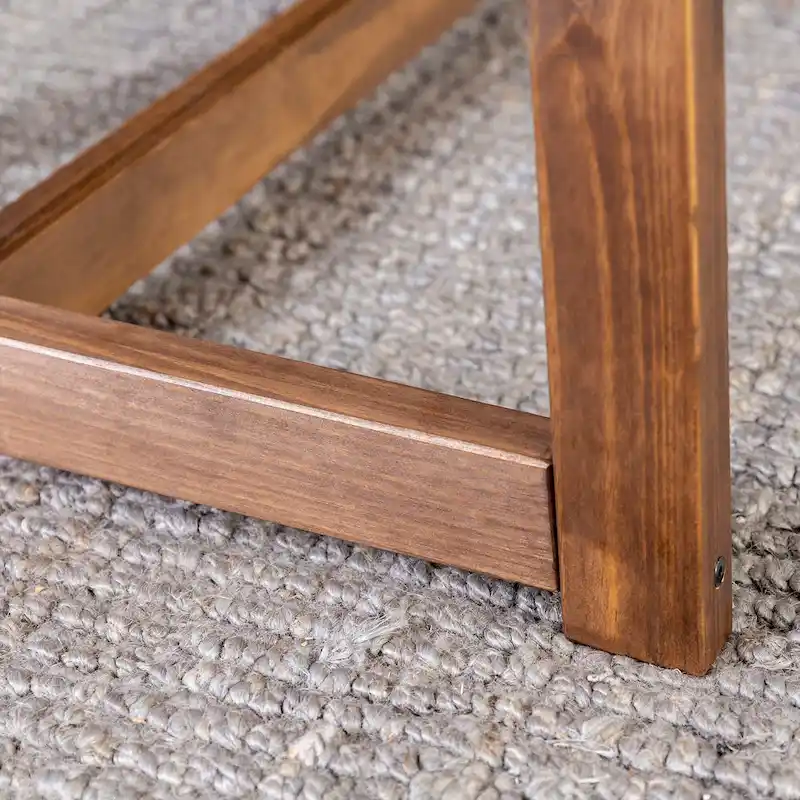 Middlebrook Solid Wood 72-inch Farmhouse Trestle Dining Table