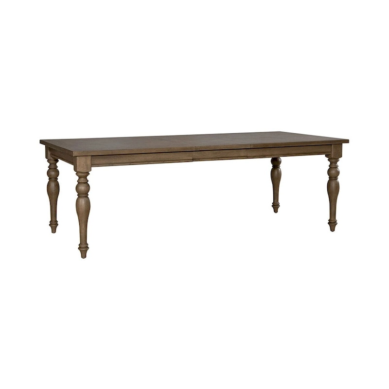 Americana Farmhouse Dusty Taupe Rectangular Leg Table