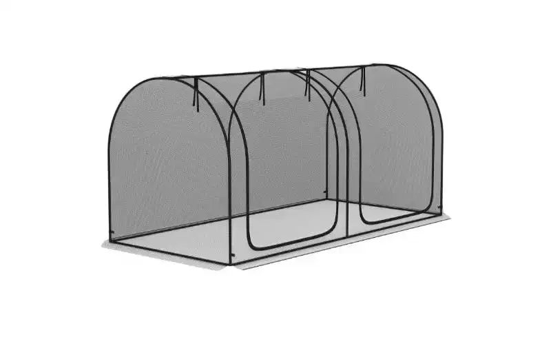 Plant Protection Tent,Crop Cage with Two Zippered Doors,Storage Bag and Ground Stakes, for Garden,Yard,Lawn