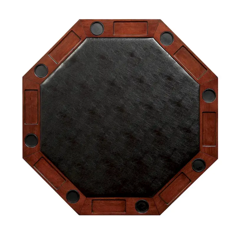 Traditional Cherry Solid Wood Poker Table