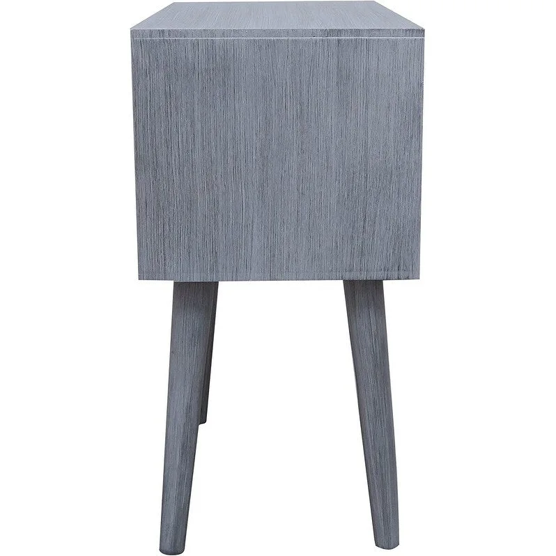 Two Drawer Side Table