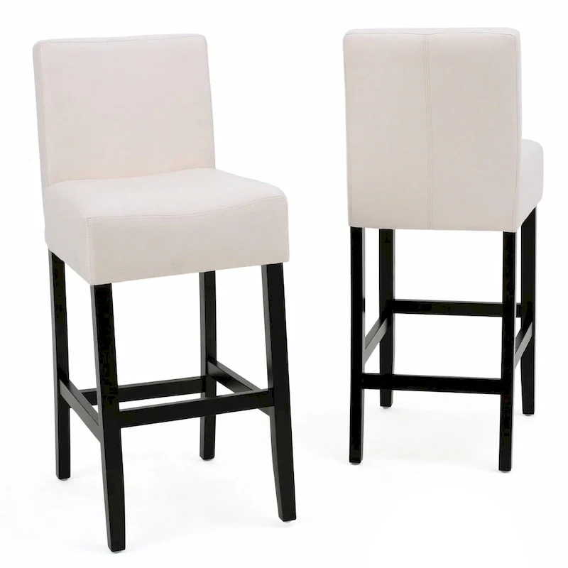Lopez 26-inch Fabric Counter Stool (Set of 2) by Christopher Knight Home - 26