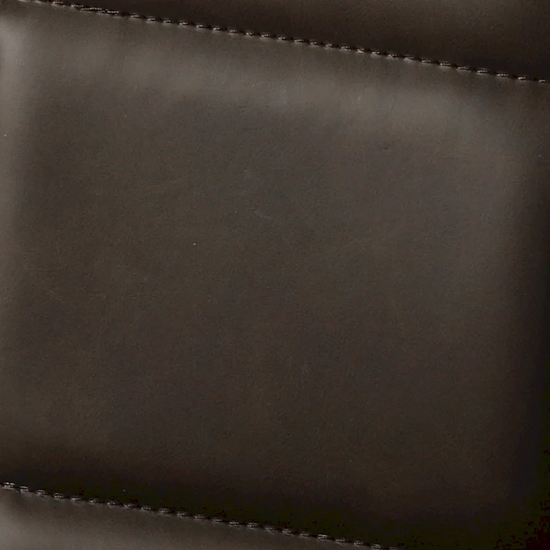 Faux Leather Dining Chairs Upholstered Side Chairs with Metal Legs Set of 2