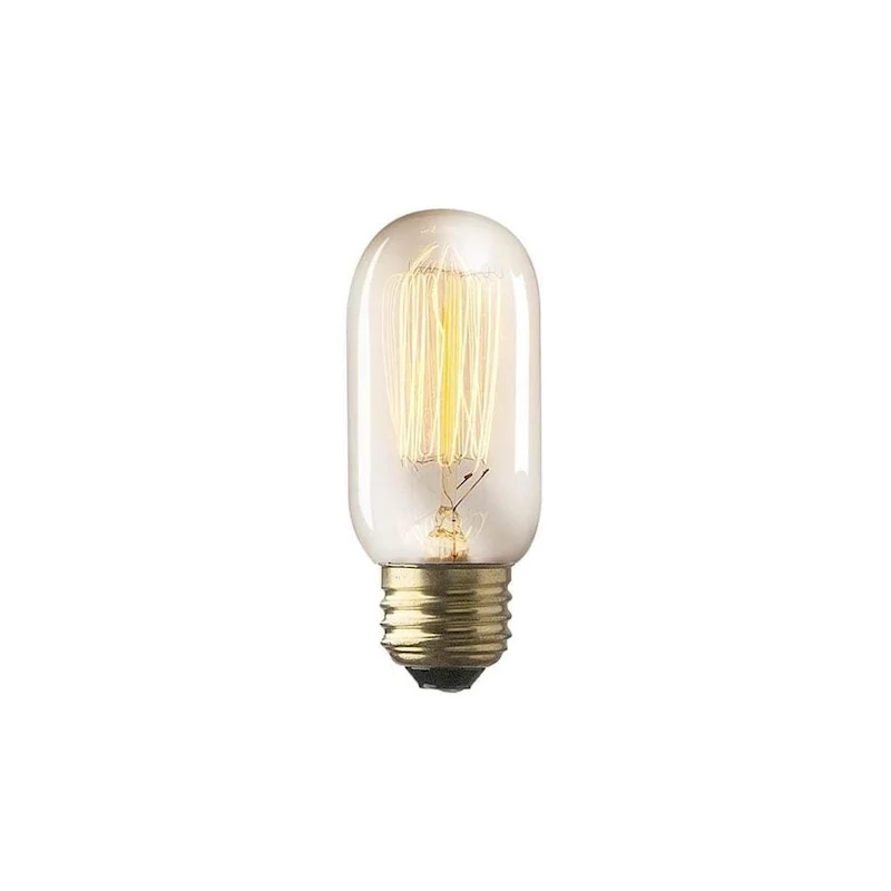 Filament E26 40W Bulb - Clear - 1.5 W x 1.5 D x 4 H