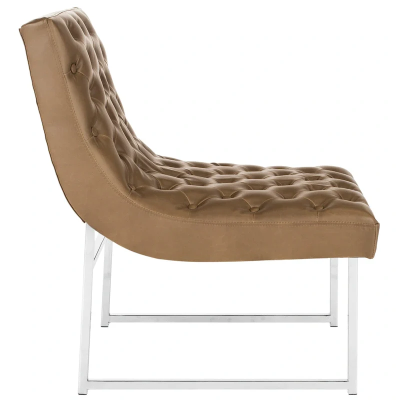 SAFAVIEH Jerilynn Mid-Century Modern Hadley Tufted Club Chair - 25Wx30Dx32H