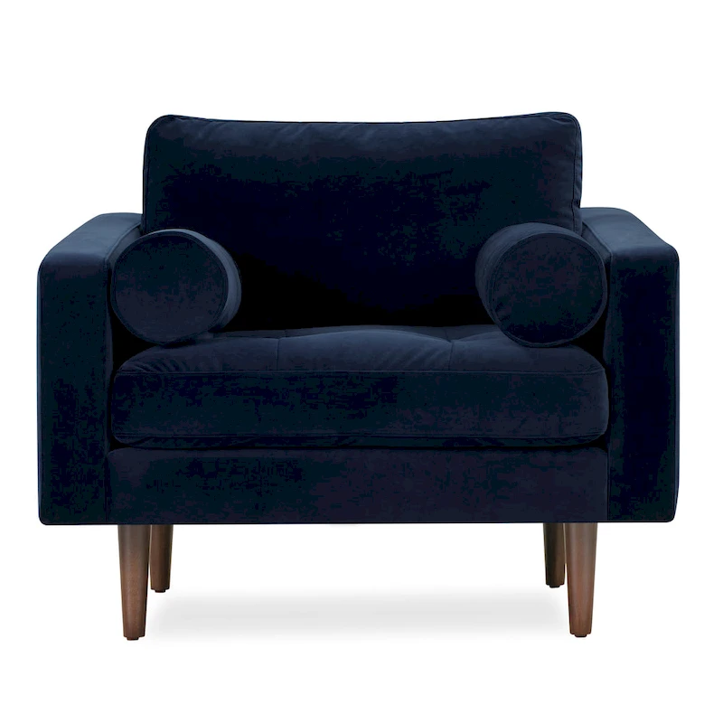 Poly & Bark Napa Fabric Lounge Chair