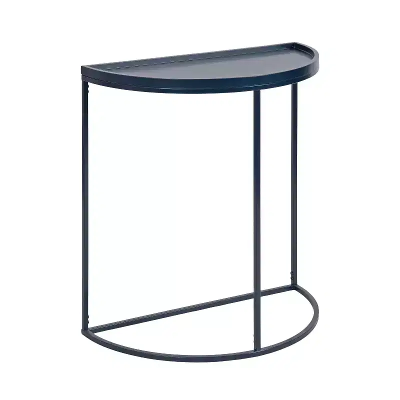 Kate and Laurel Dorrah Half-Circle Console Table