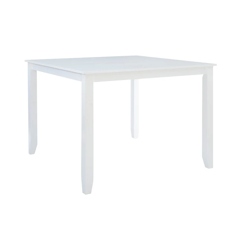 Catron White Square Counter Height Dining Table
