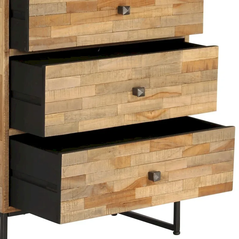 vidaXL Sideboard Reclaimed Teak Wood 23.6 x11.8 x29.5