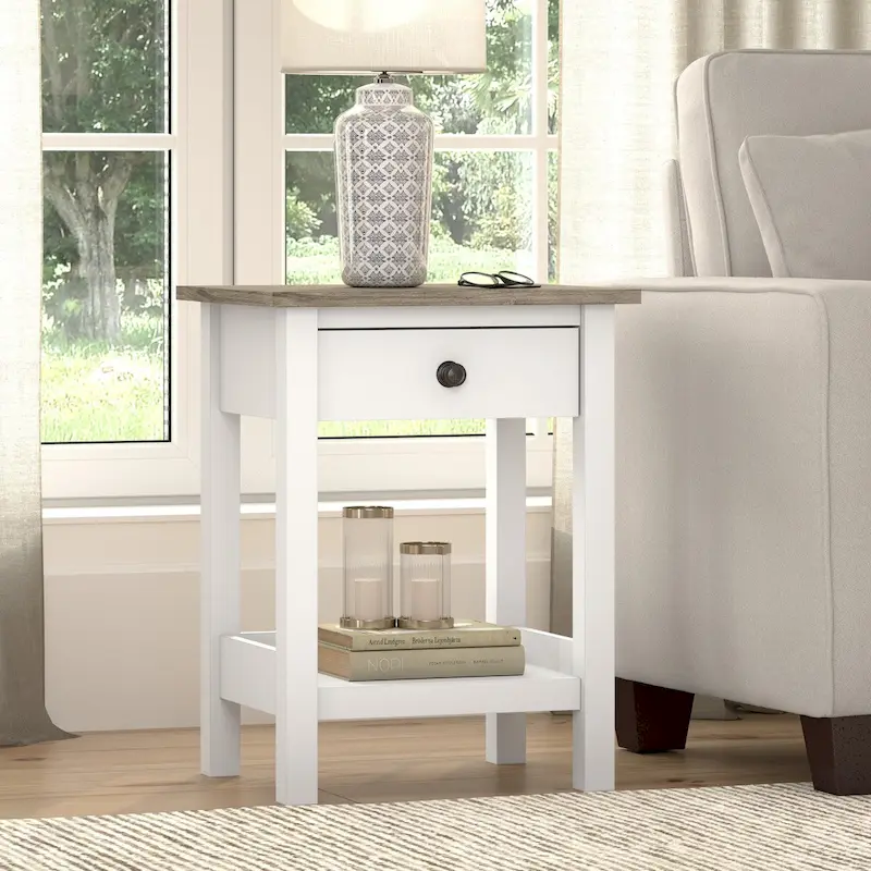 Farmhouse Living Room End Table.