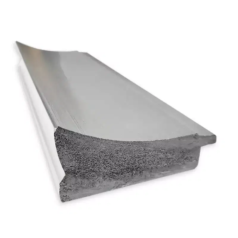 22" x 28" Non-Beveled Flair Polished Nickel Wall Mirror - Amanti Art: Rectangle, Modern Style, Includes Mounting Hardware