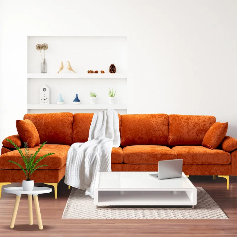 Kata 115 Sectional Sofa with Ottman