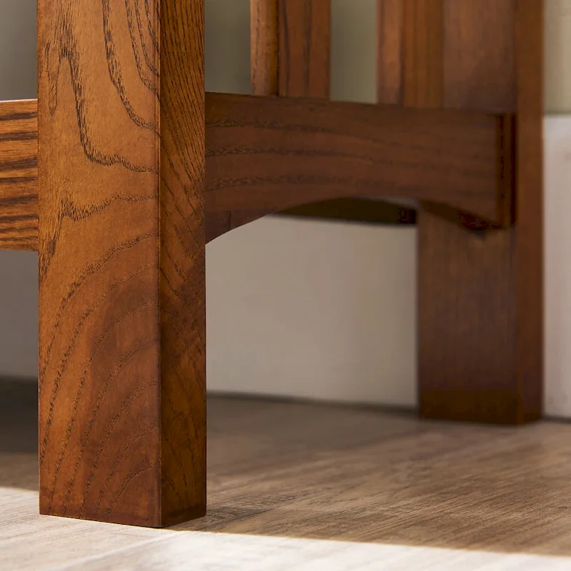 Leick Home Mission Bookcase Console Table with Drawers