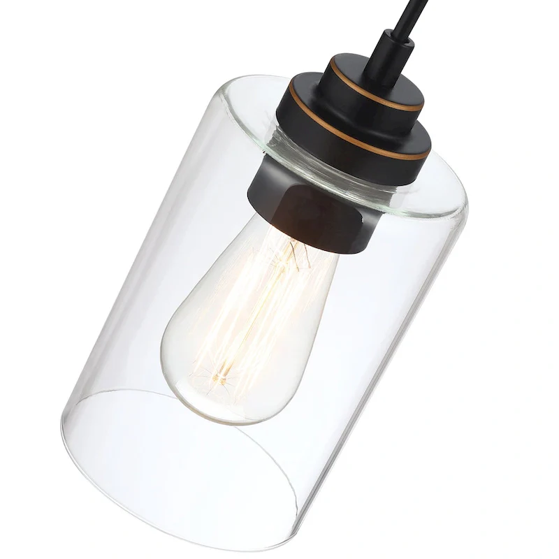 1-Light Pendant - Oil Rubbed Bronze - 4.33 x69.72