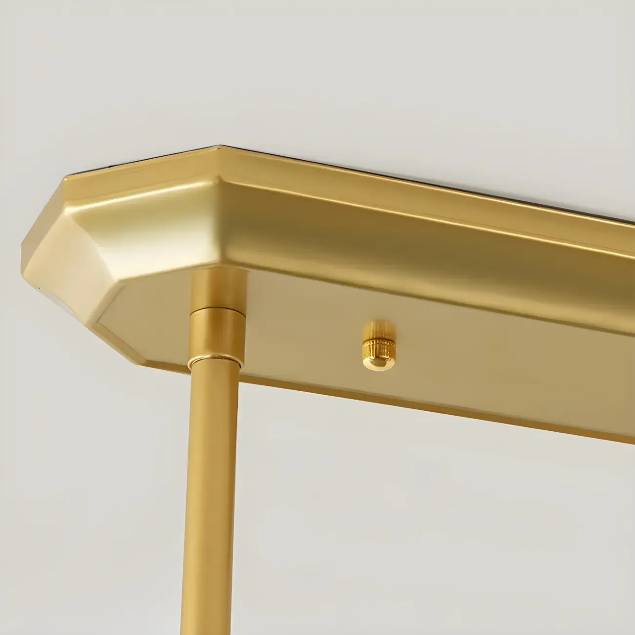 Luxury Crystal Gold Rectangle Island Pendant Light