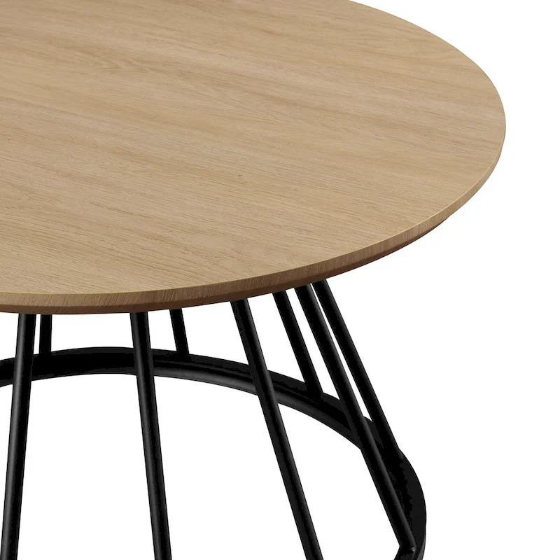Modern 30-inch Round Coffee Table