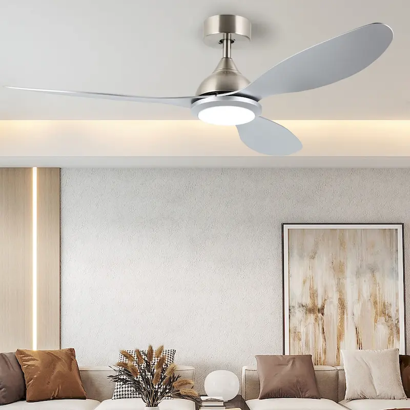 OVIOS Elegant 52-inch 2-in-1 Ceiling Fan Light with Remote Control