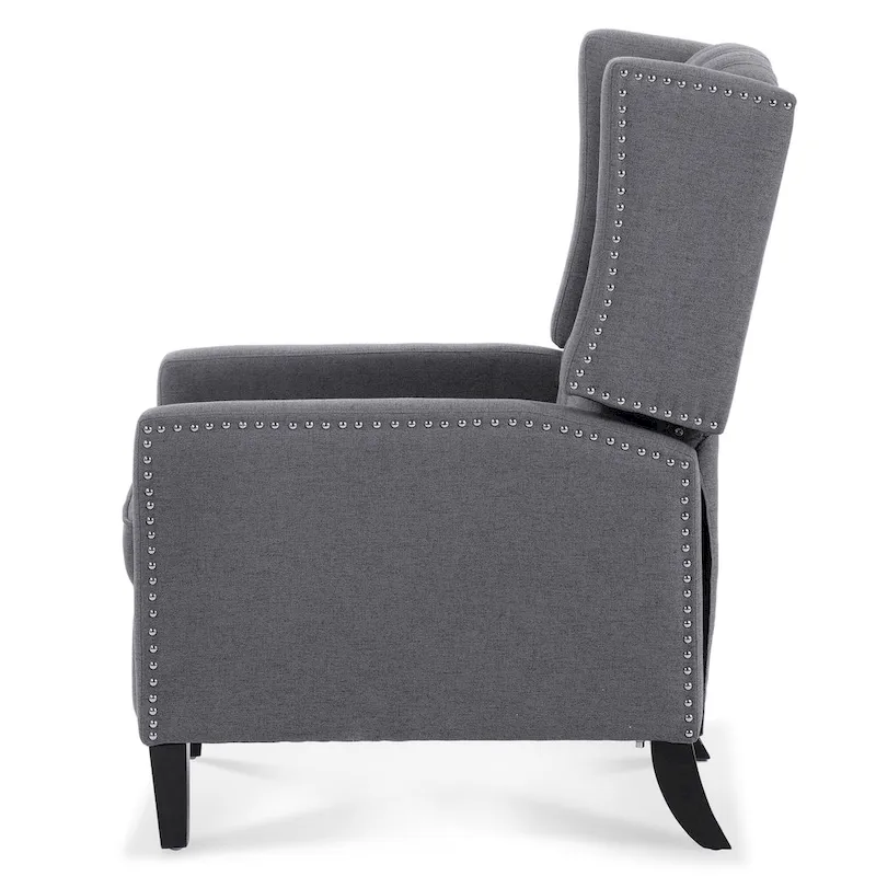Wide Manual Wing Chair Recliner - 34.45 x 27.16 x 40.55