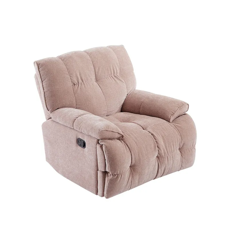 Modern Accent 360 Degree Swivel Armchair Functional Lounge Recline Chair Sofa