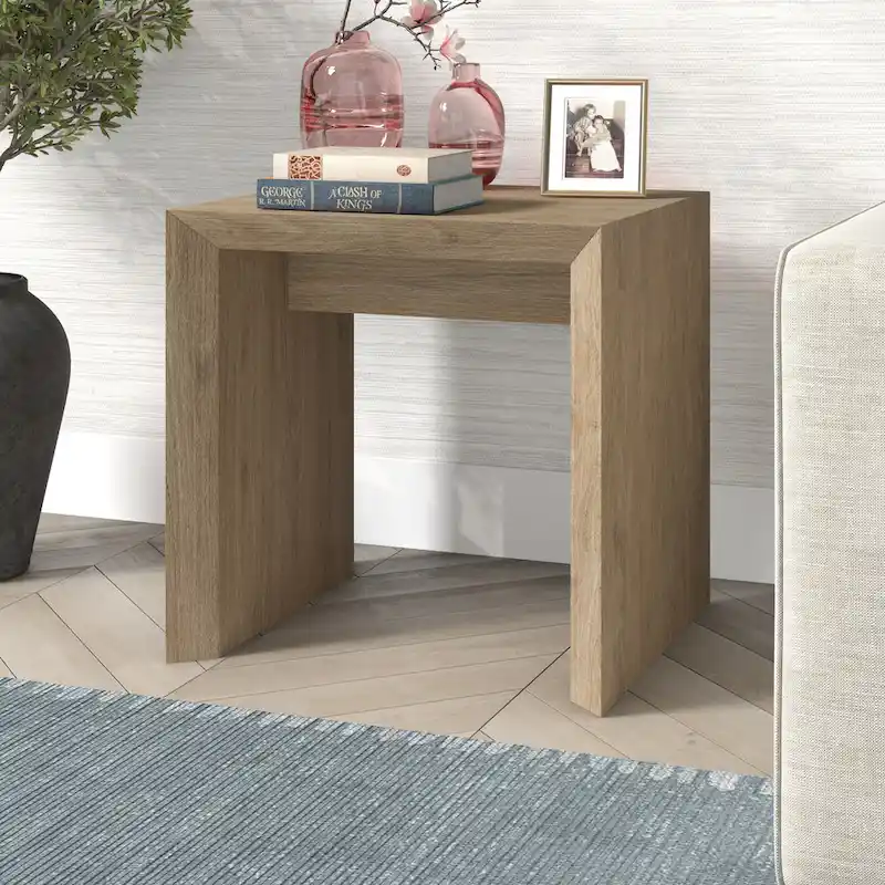 Oswin 22 Wide Rectangular Side Table - 22 Wide