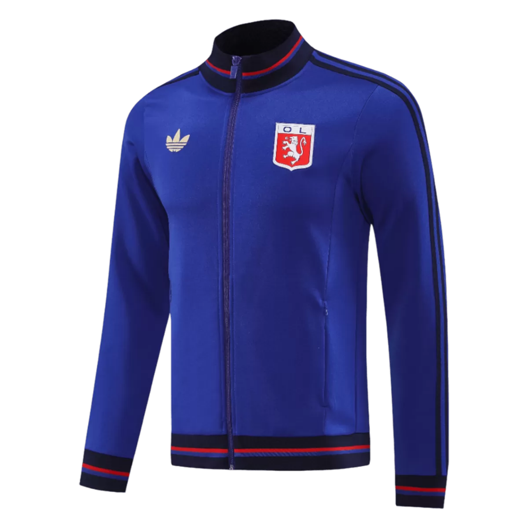 Olympique Lyonnais Anthem Jacket Blue 2025/26