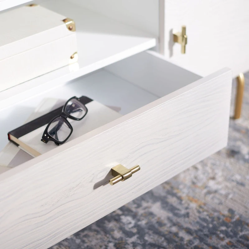 SAFAVIEH Lerke Media TV Stand - 54 W x 15.7 L x 19.7 H - 54Wx16Dx20H