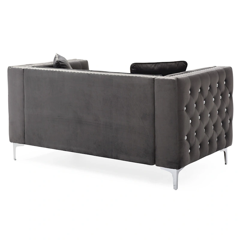 Paige Tufted Velvet Sofa