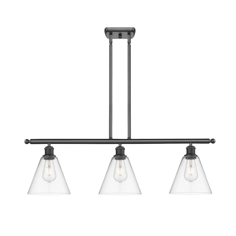 Innovations Lighting Berkshire - 3 Light 36  Stem Hung Island Light