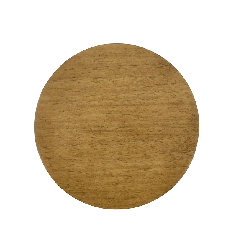 Modern Solid Wood Round Coffee Table