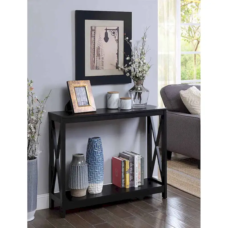 Convenience Concepts Console Table with Shelf