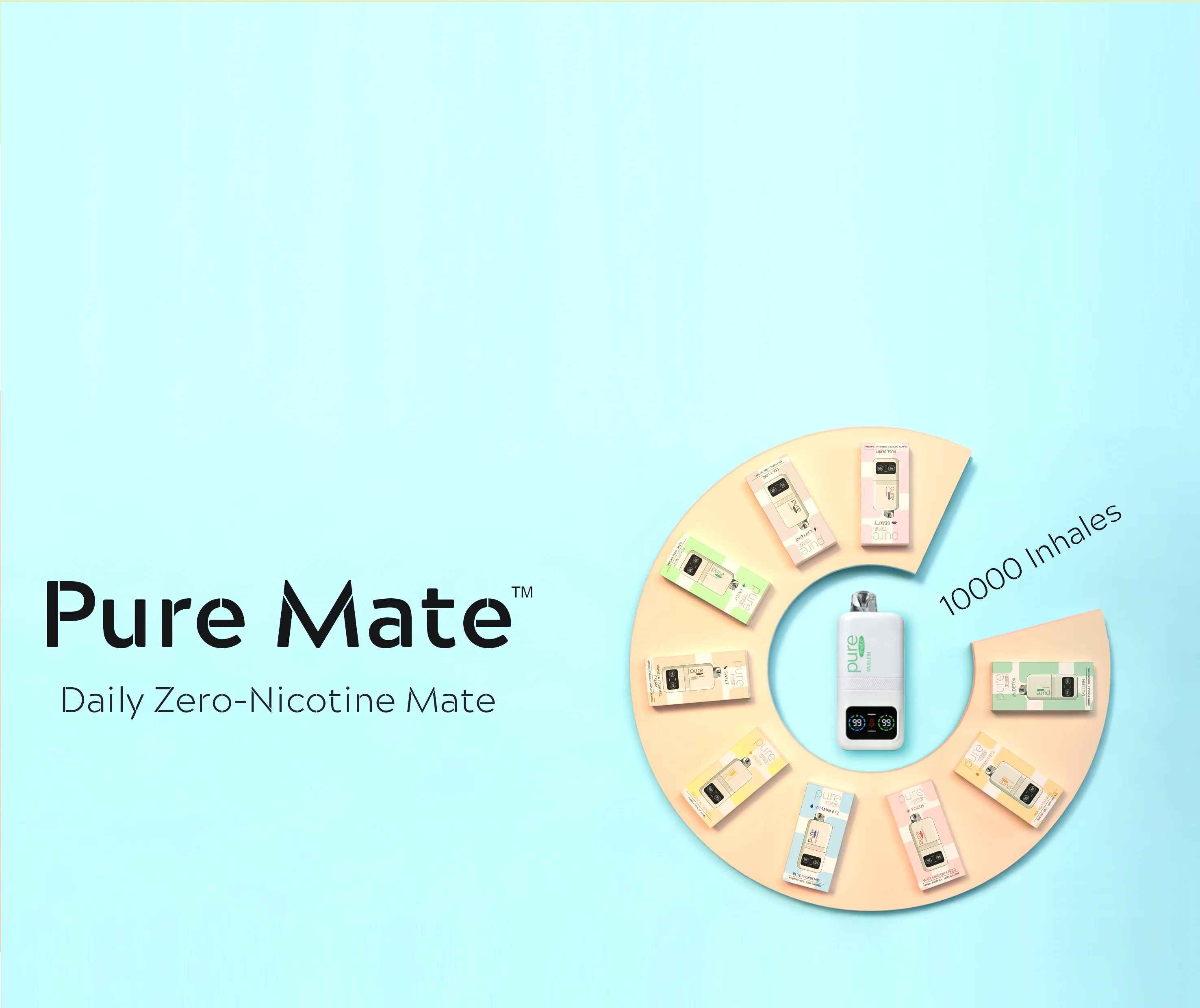 Pure Mullein Desktop Banner - Premium Botanical Wellness Inhaler