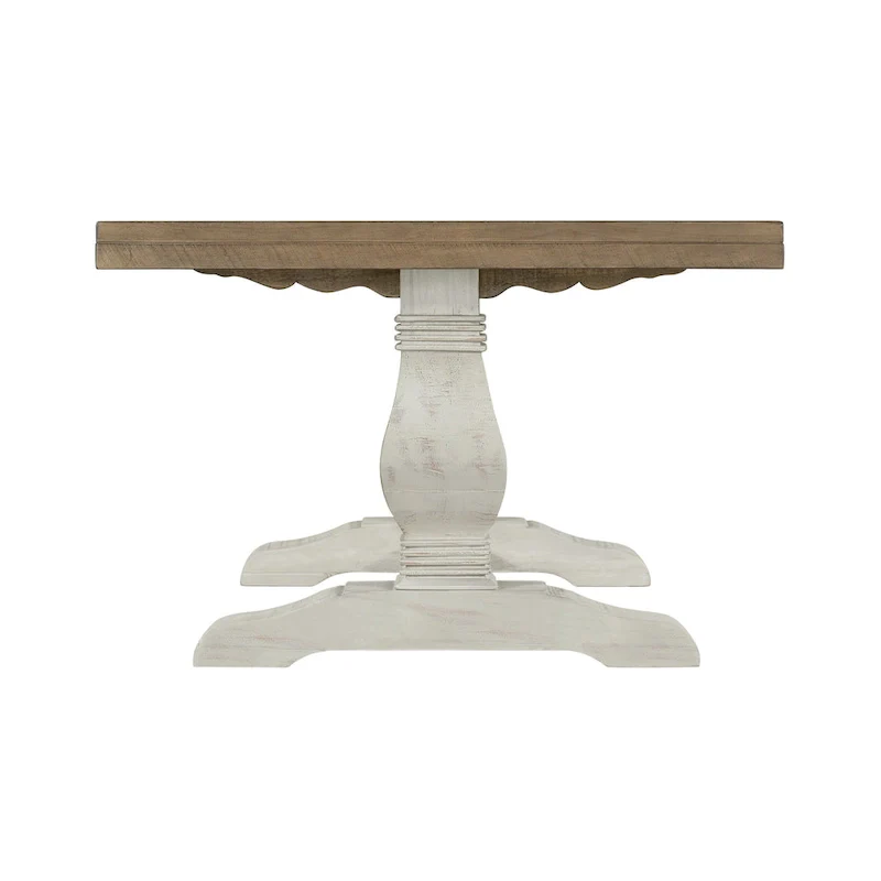Napa 50 Solid Wood Pedestal Coffee Table