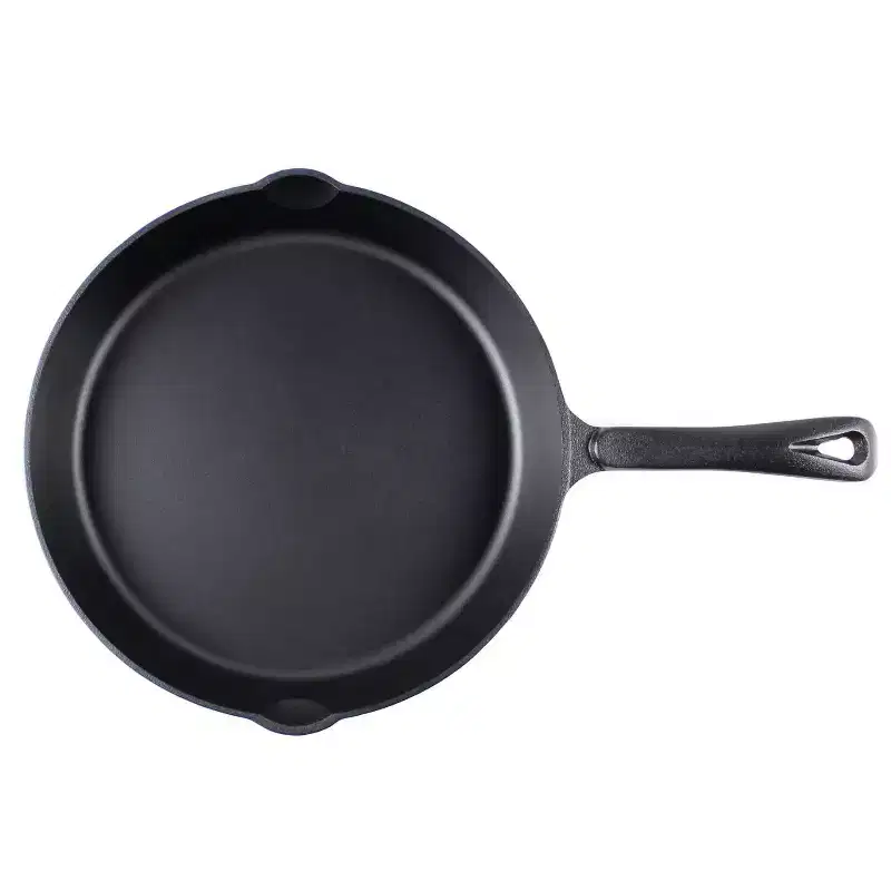 Lehman's Campfire Cooking 4-Piece Set, Nitrided, Dutch Oven, Skillets, and Griddle