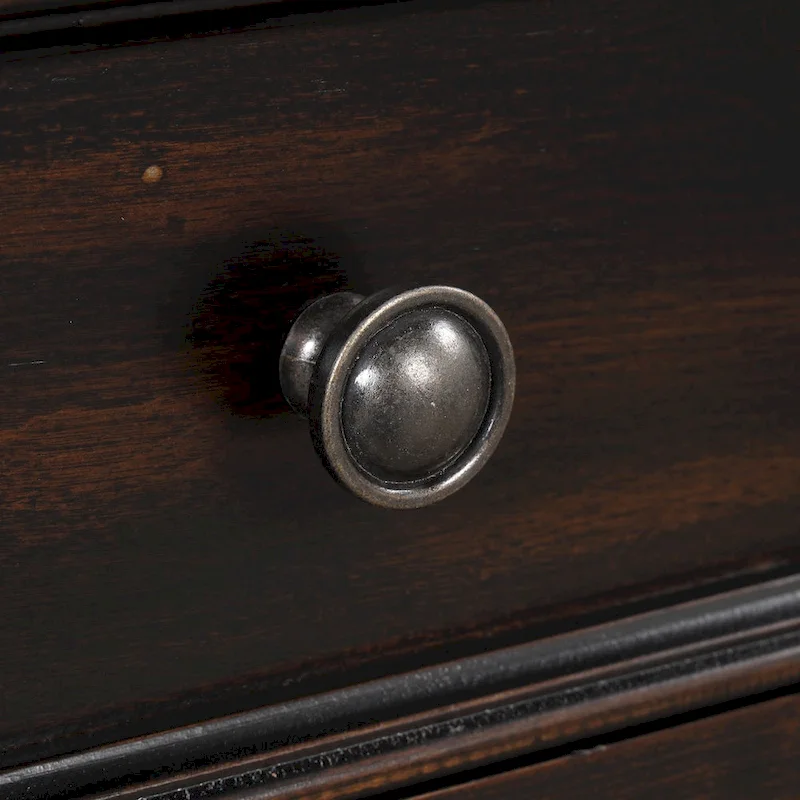 63 Pine Wood Console Table with 4 Drawers and 1 Bottom Shelf