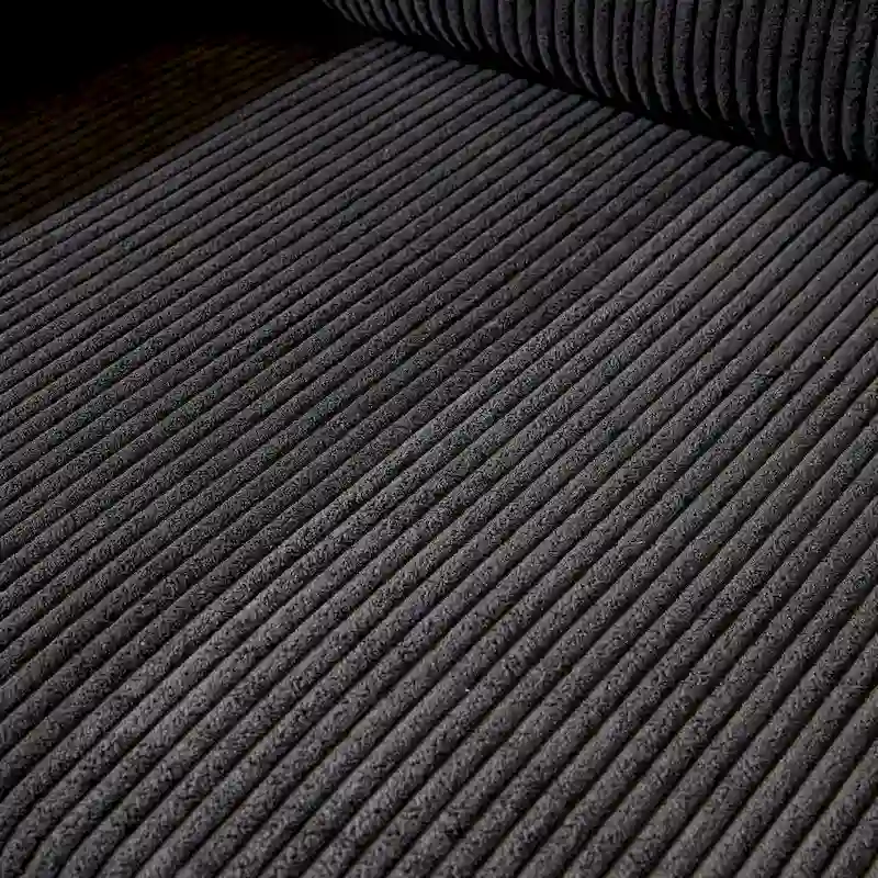 L-Shaped Reversible Chaise Sofa - Polyester Fabric - 3 Seater