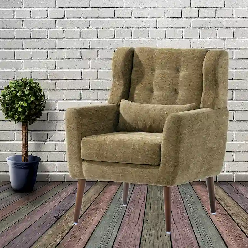 Modern Accent Chair Upholstered Foam Filled Living Room Chairs - 28.74 x 24.21 x 37.60