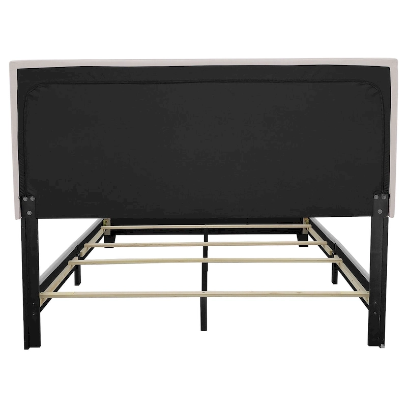 Boyd Transitional Fabric Upholstered Panel Bed