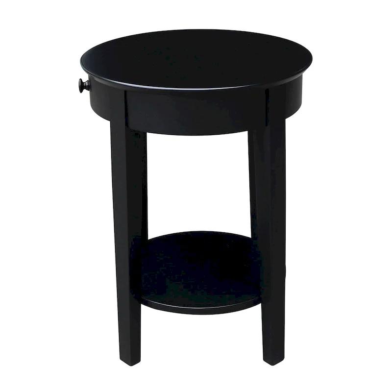 Solid Parawood Philips Accent Table
