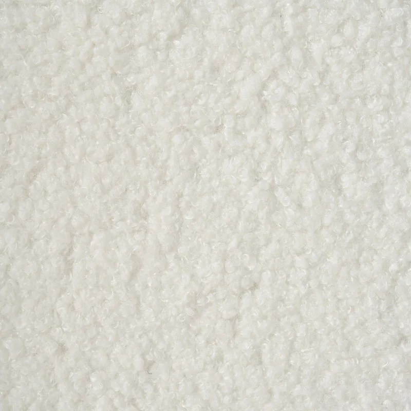 White 33.5 Upholstered Accent Chair with Walnut Legs and Curved Handrail