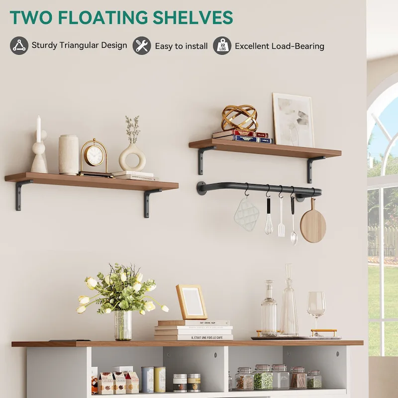 Moasis 52 Buffet Cabinet Farmhouse Coffee Bar Cabinet