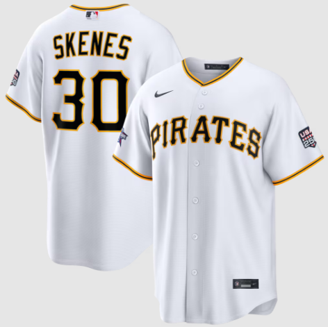 2026 All-Star Game Pittsburgh Pirates Paul Skenes White Replica Jersey