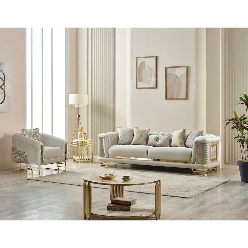 Roseau 2-piece Living room Set (1 Sofa & 1 Chair )