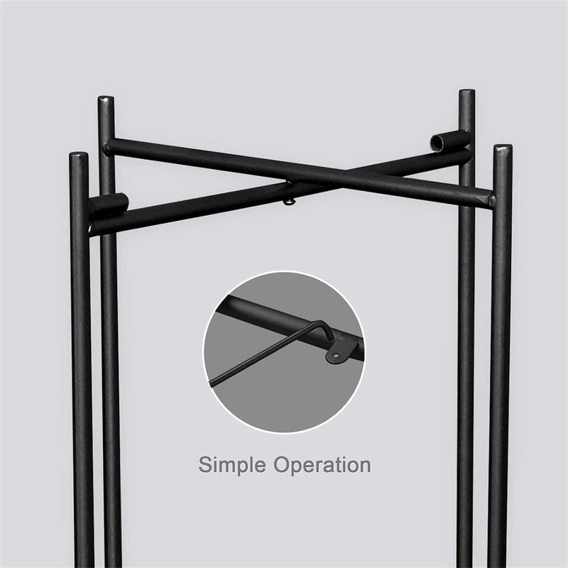 Table 2-Tier Metal Sofa Side Table - 15D x 15W x 20H