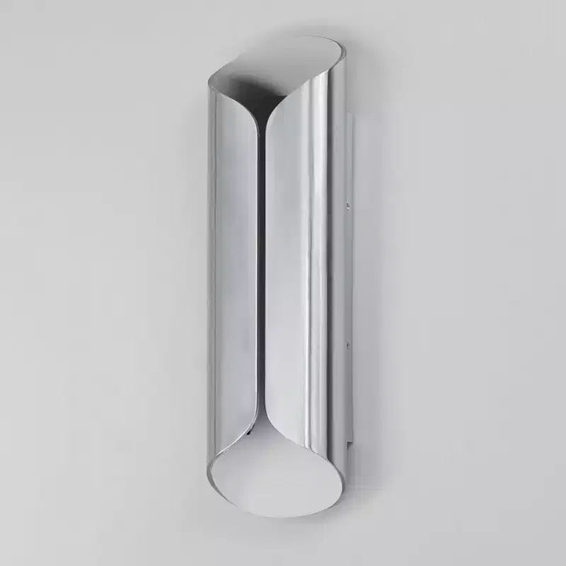ET2 Lighting Folio 2 - Light Wall Light in Satin Aluminum/White